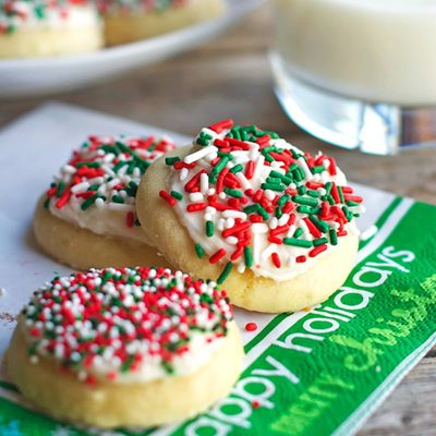 A picture of <span class="fn">Fluffy Sugar Cookies & Vanilla Frosting